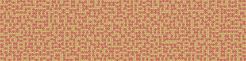 Abstract Geometric Pattern generative computational art illustration