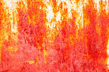 Metal texture with scratches and cracks which can be used as a background