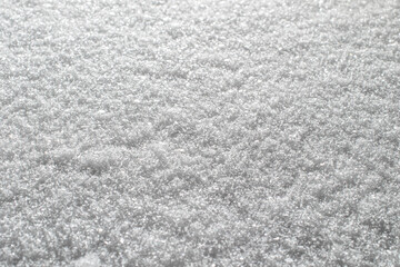 snow and ice patterns in a frozen river