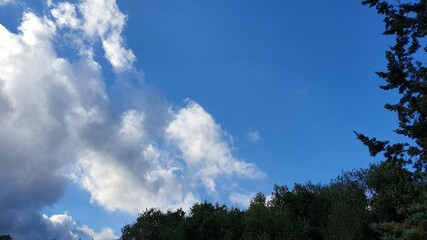 clouds and sky