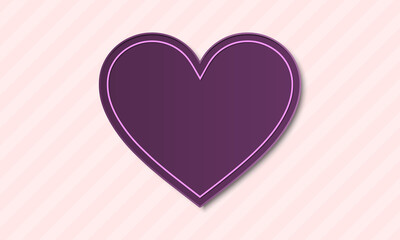 Purple and pink valentine background.