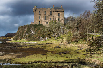 Dunvegan Castle by the sea