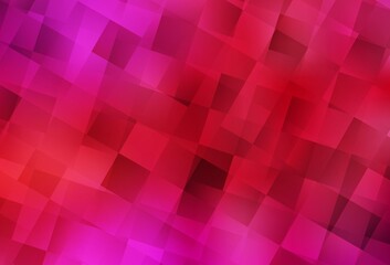 Light Red vector background in polygonal style.