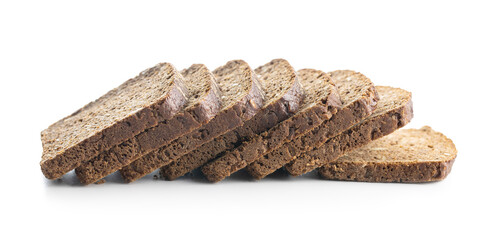 Dieting cereal bread with sunflower seeds.