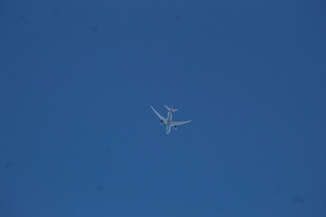 airplane in the sky