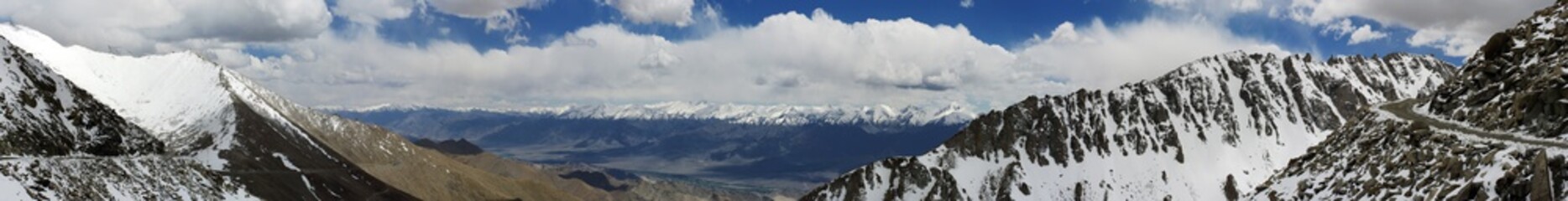 Snowy Mountains, Himalayas, Ladakh, India