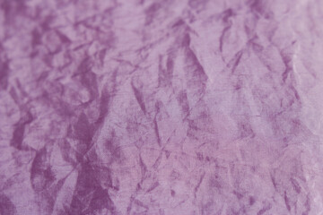 soft crumpled lilac silk fabric - macro, natural material background