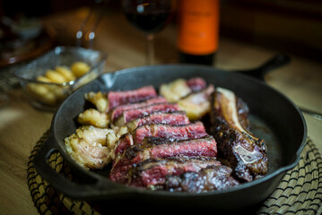 plate of grilled meat