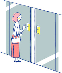 非接触スイッチ　非接触式自動ドア
