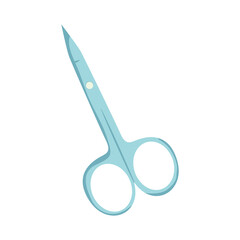 nail scissors icon, colorful design
