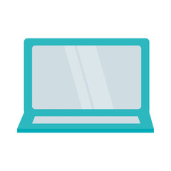 tablet device icon, colorful design