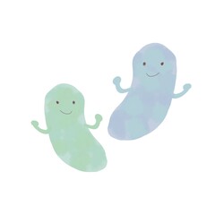 乳酸菌　かわいい　イメージ
