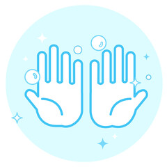 予防・手洗いアイコン・イラスト