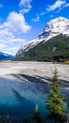 River and mountains, Yoho National Park, British Columbia, Canada