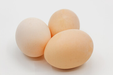 Fresh and tasty country eggs