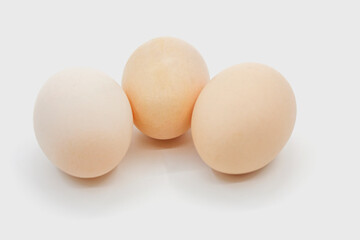 Fresh and tasty country eggs