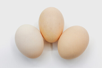 Fresh and tasty country eggs