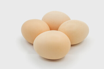 Fresh and tasty country eggs