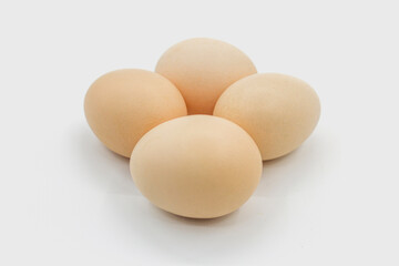 Fresh and tasty country eggs