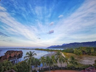 Beach, ocean, boats and nature