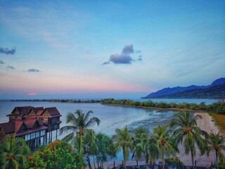 Beach, ocean, boats and nature