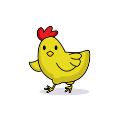 Cute chicks with adorable pose