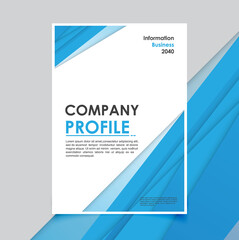 Modern business brochure template minimals