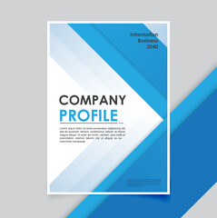 Modern business brochure template minimals