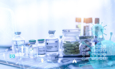 COVID-19 vaccine and capsule to treat coronavirus patients