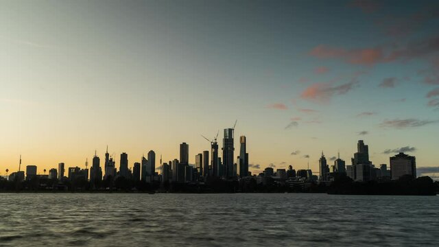  Time-lapse Video Of Melbourne From Sunset To Night