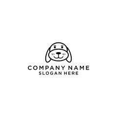 Obraz premium DOG initial logo designs vector