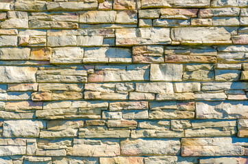 the background of stone wall