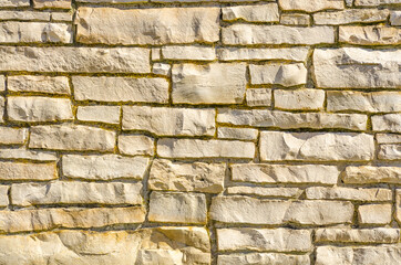 the background of stone wall
