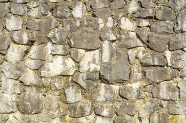 the background of stone wall