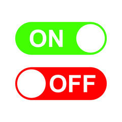On-Off button icon. for web campaigns, applications. other devices. vector illustration