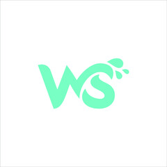 ws fresh logo design concept