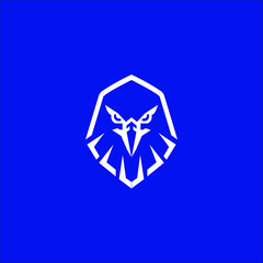 logo security emblem eanggle falcon animal