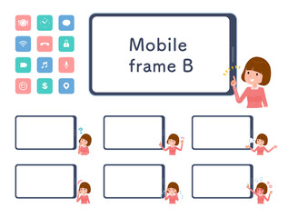 flat type Straight bangs women_Mobile-frame-B