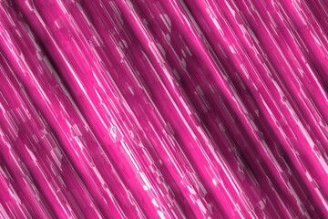 artistic pink shining raw metal diagonal stripes digitally made texture background illustration