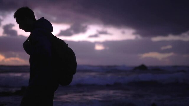 Scared lost panicked traveler Azores Sao Miguel Portugal
