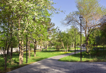 Spring Park on the embankment