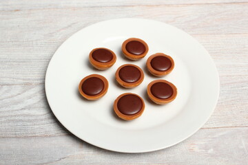 Caramel Candy with Hazelnut and Chocolate
