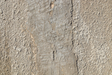 Old plastered cement wall as background