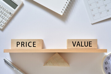 PRICE and VALUE