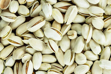 Kacang pistachio. Pistachios nuts as background or pistachios texture