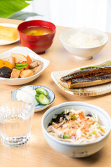 和食の朝ごはん