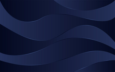 Luxury Tech Background with Dynamic Line Shapes. Vector Illustration Design Template Element