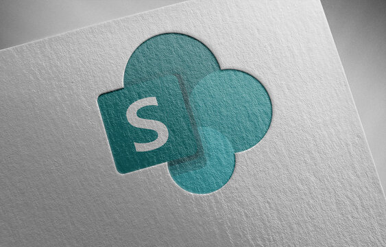 microsoft-sharepoint on paper texture