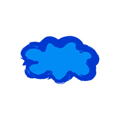 Doodle grunge style icon. Decorative element. Outline, cartoon line icon