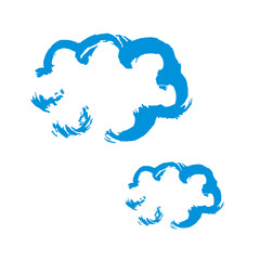 Doodle grunge style icon. Decorative element. Outline, cartoon line icon